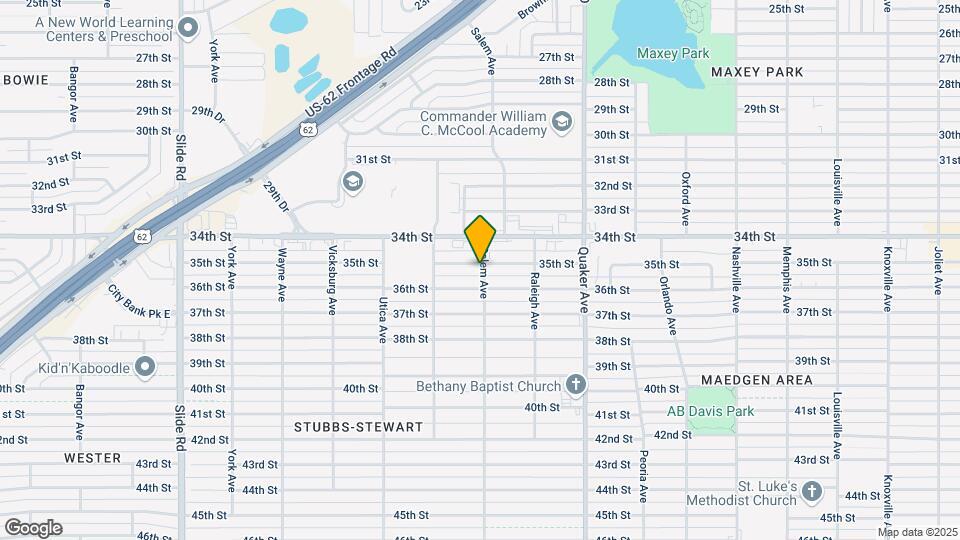 4601-4603 35th St Mapa y Detalles de la Ubicación