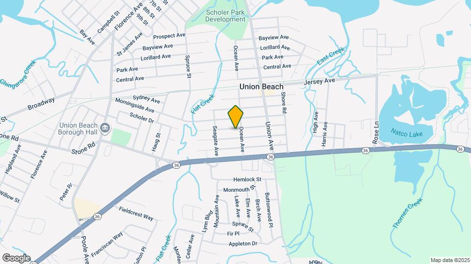 548 Clark Ave Map and Location Details