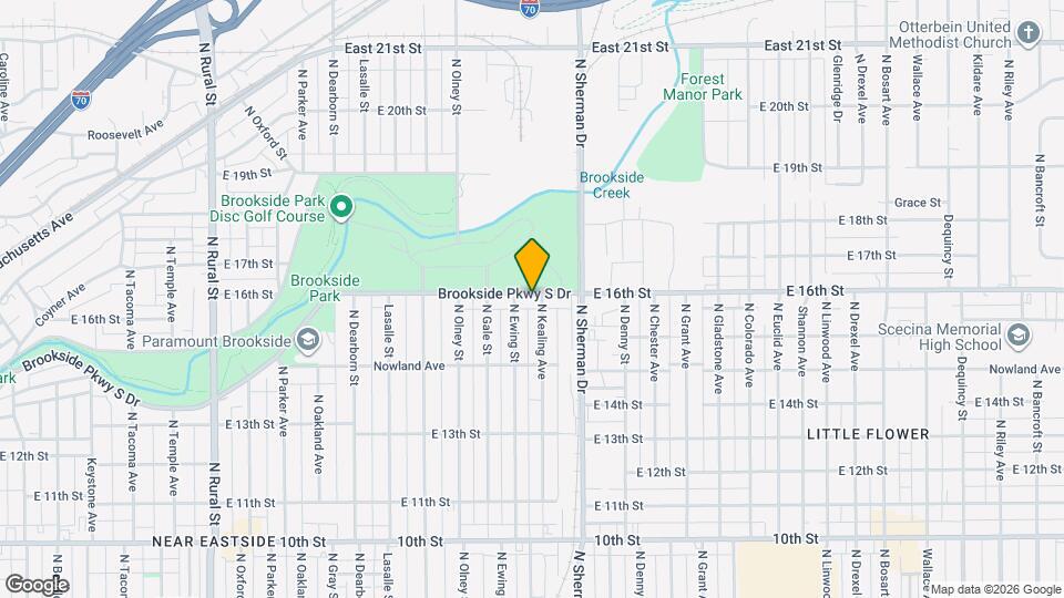 3617 Unit A Upper Brookside Parkway South Dr Map and Location Details