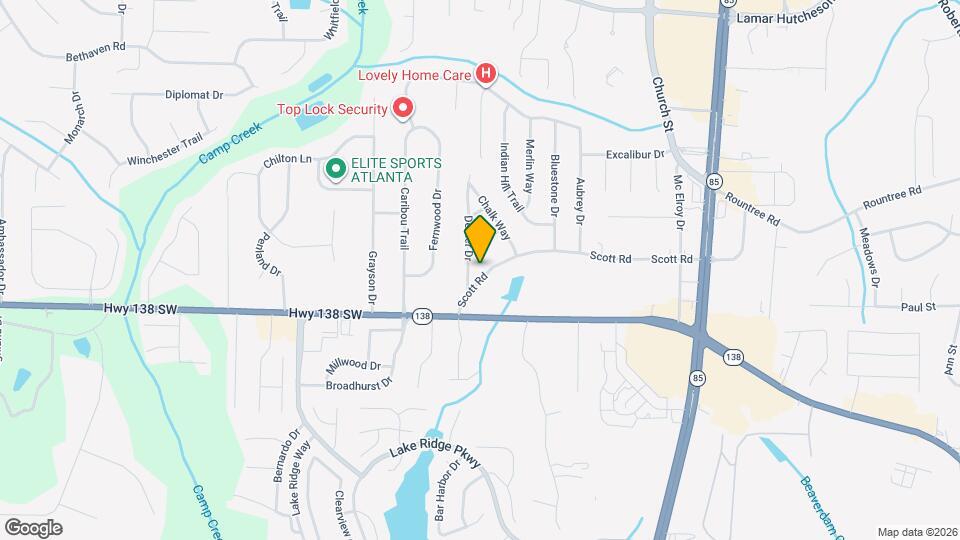 1051 Scott Rd Map and Location Details