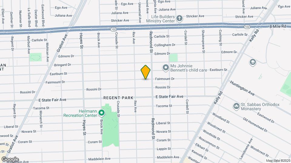 15872 Fairmount Dr Map and Location Details