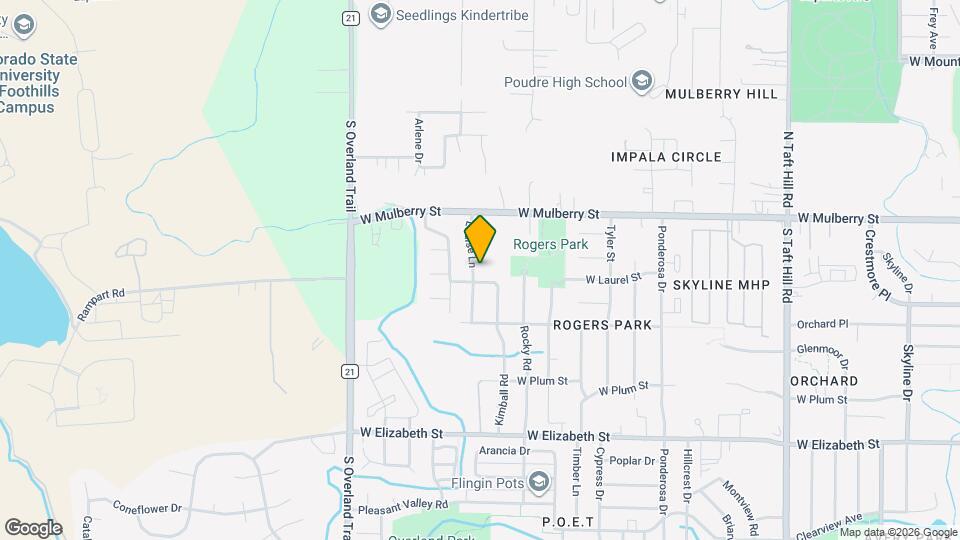 608 Louise Ln Map and Location Details