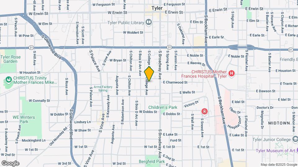 634-636 S College Ave Map and Location Details
