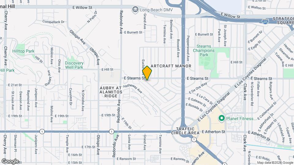 2155 Euclid Ave, Unit A Map and Location Details