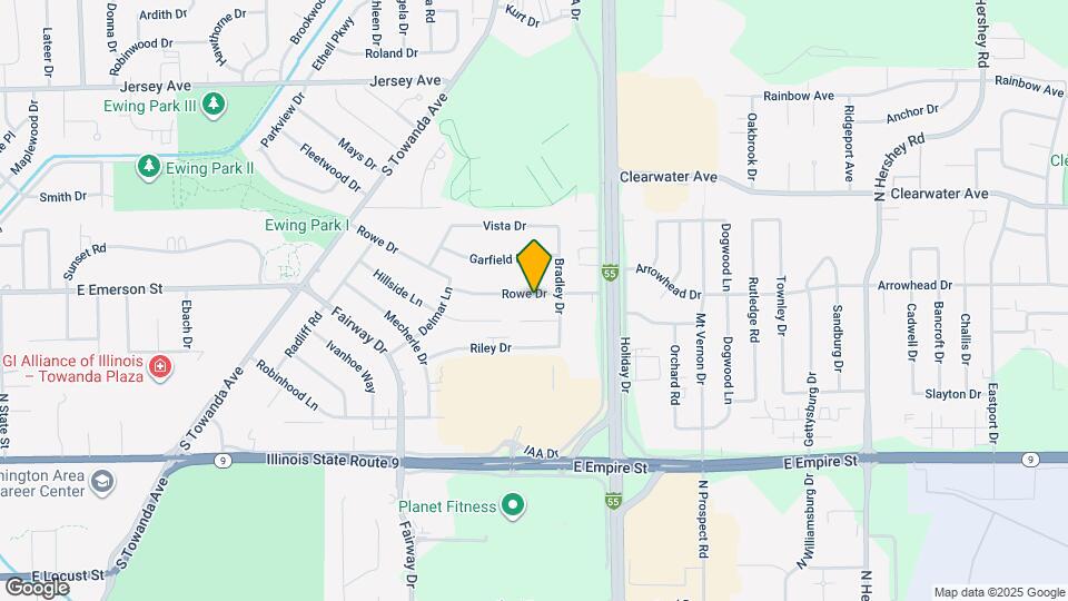 323 Rowe Dr Map and Location Details