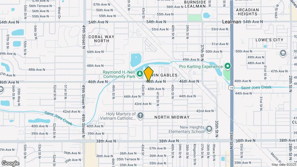 4248 46th Ave N Map and Location Details