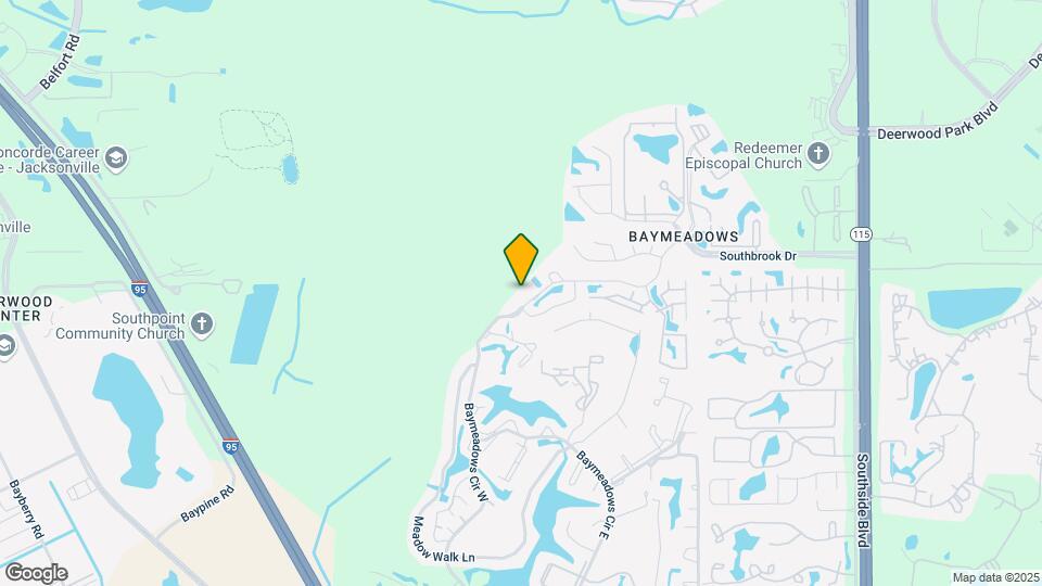 7620 Baymeadows Cir W Map and Location Details