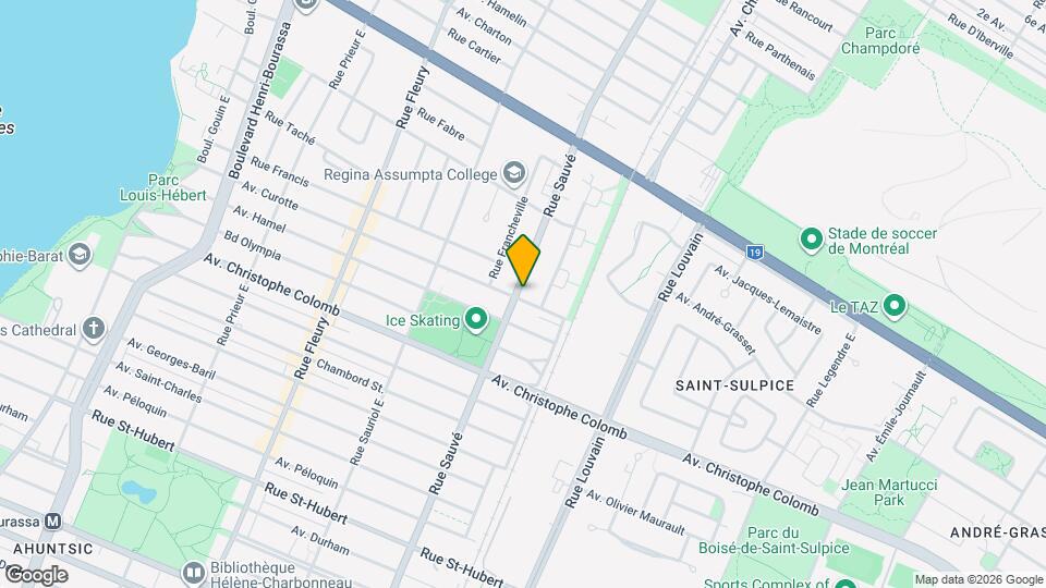 1560 Sauvé Rue E Map and Location Details