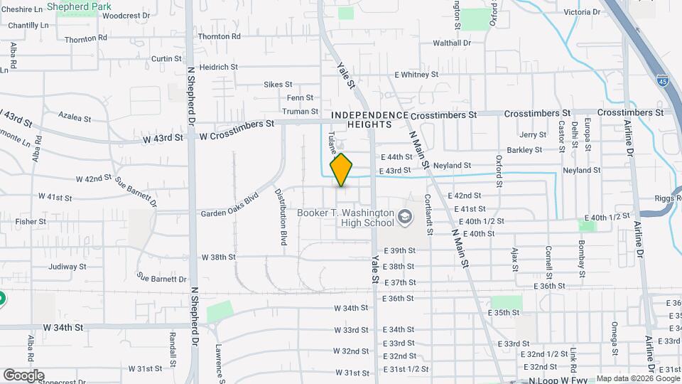 4105 Rutland St Map and Location Details