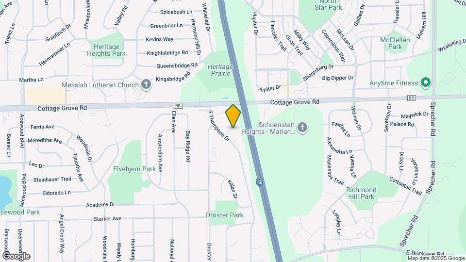 105 Georgiana Cir Map and Location Details