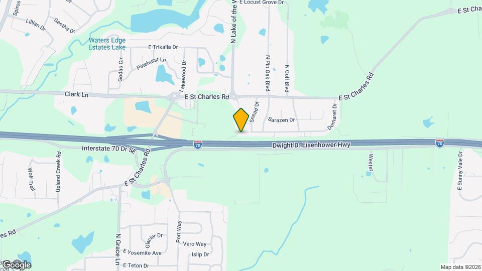 806 Demaret Dr Map and Location Details