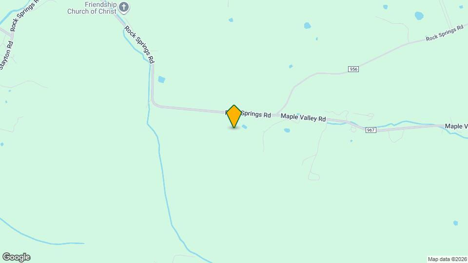 1364 Rock Springs Rd Map and Location Details
