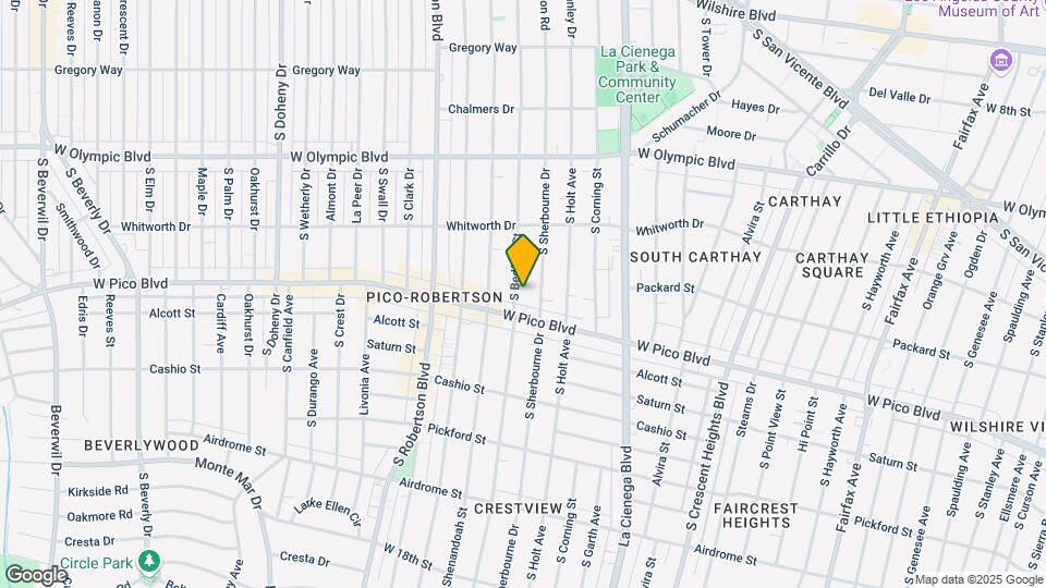 1226 S Bedford St Map and Location Details