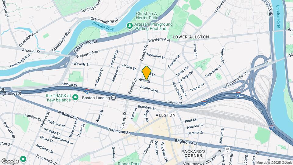 37 Aldie St, Unit 3A Mapa y Detalles de la Ubicación