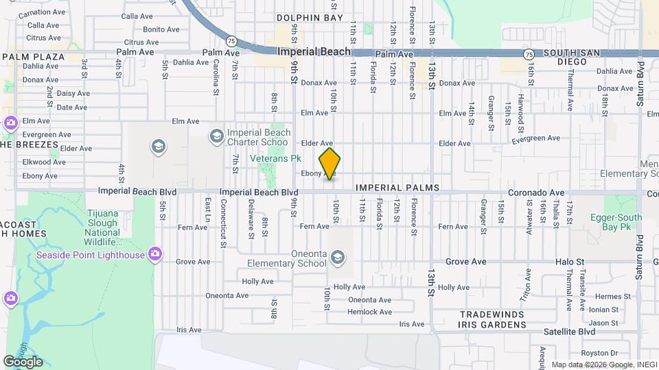 1068 10th St Map and Location Details