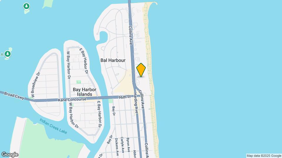 The St. Regis Bal Harbour Resort Condos Map and Location Details