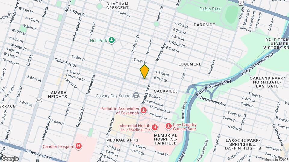 715 E 58th St Map and Location Details