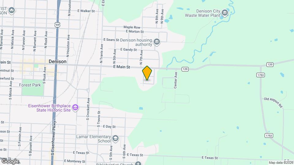 709 E Crawford St Map and Location Details