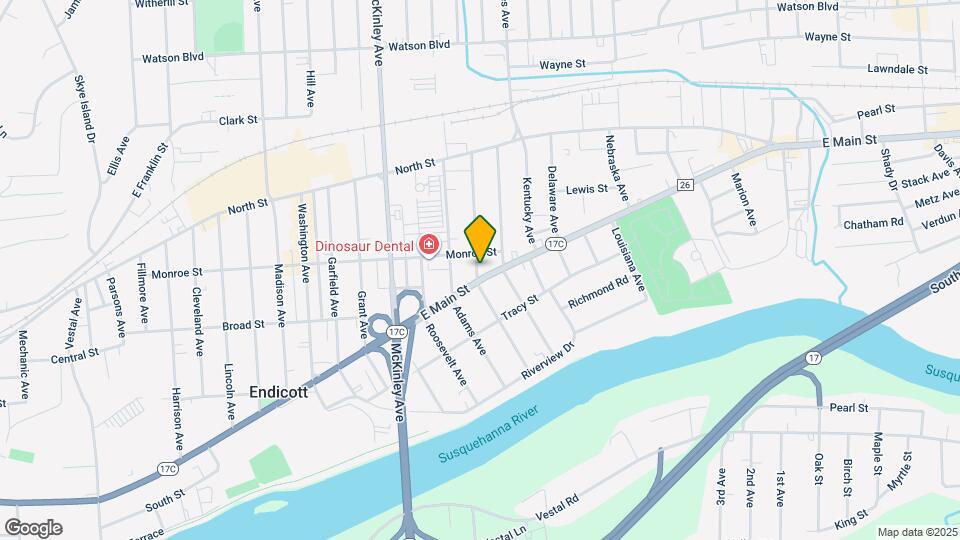 1901 E Main St Map and Location Details