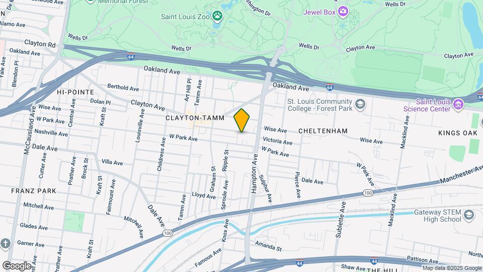 6136 Victoria Ave Map and Location Details