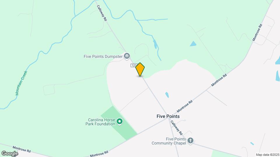 3715 Calloway Rd Map and Location Details