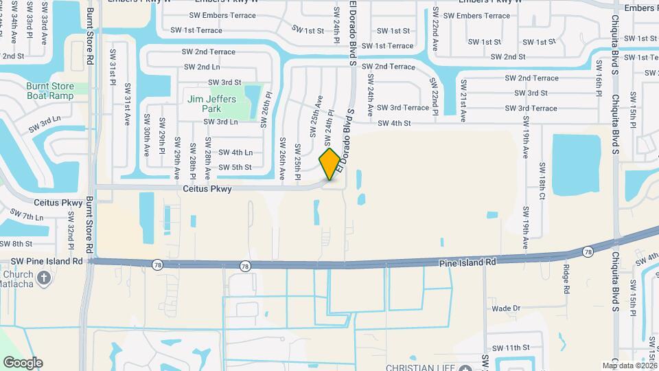 373 El Dorado Blvd S Map and Location Details