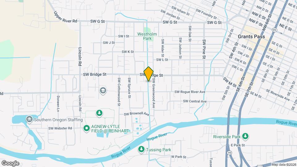 926 SW Greenwood Ave Map and Location Details