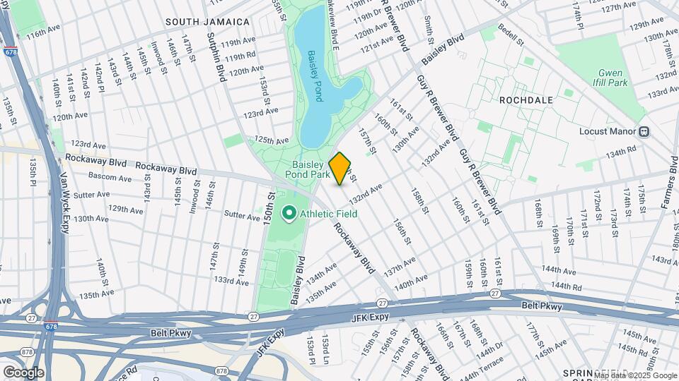 12938 154th St, Unit 2FL Map and Location Details