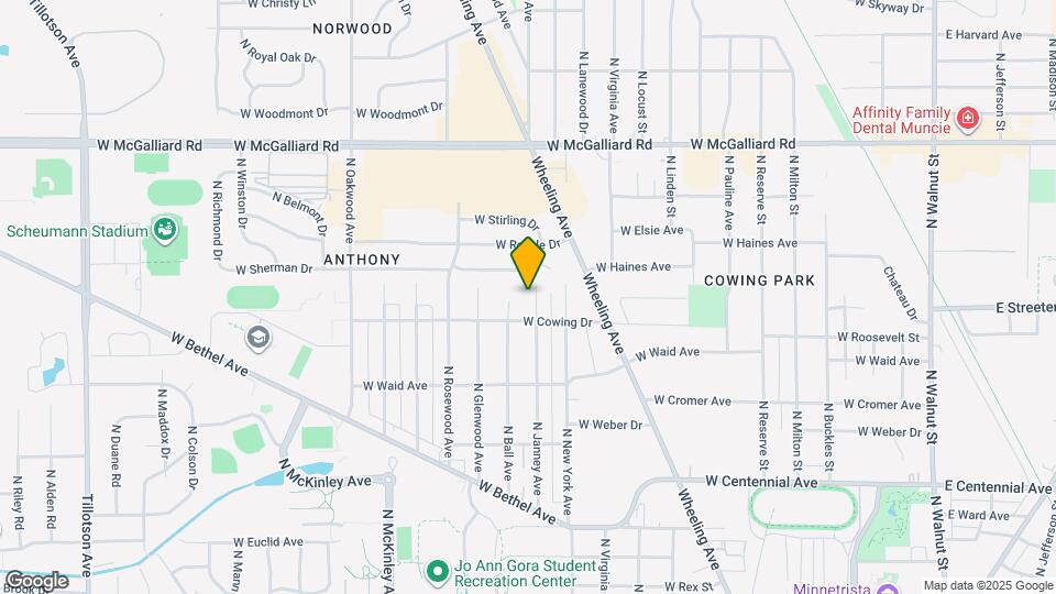 2505 N Janney Ave Map and Location Details