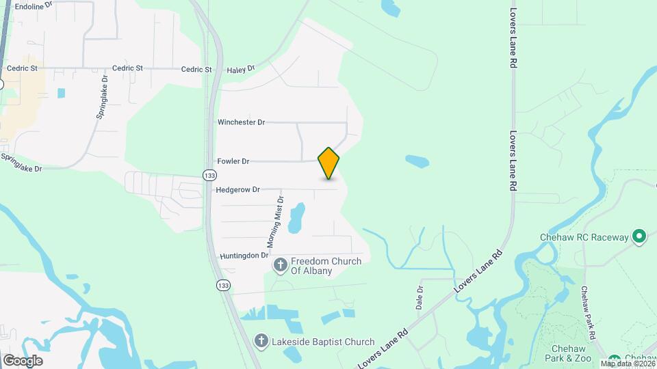 213 Hedgerow Dr Map and Location Details