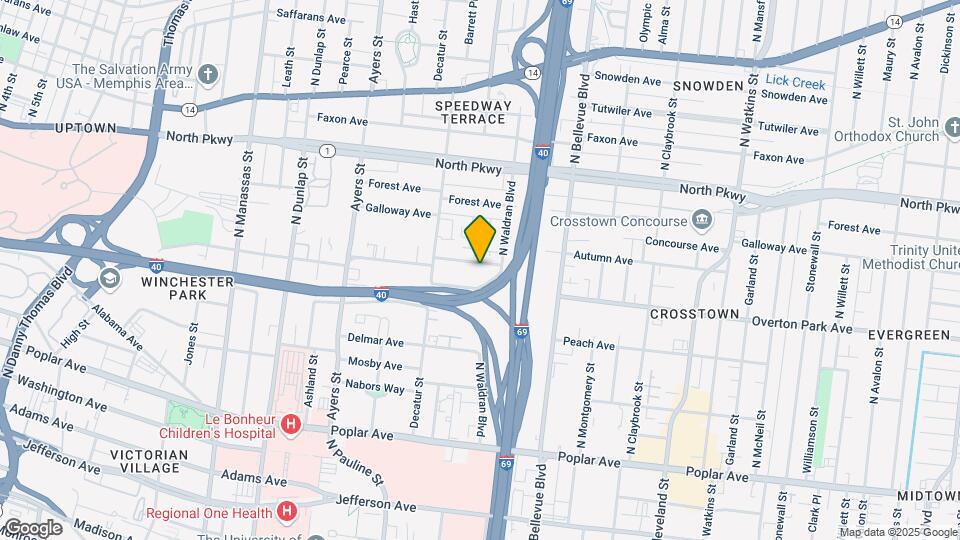 1081 Jw Williams Ln Map and Location Details