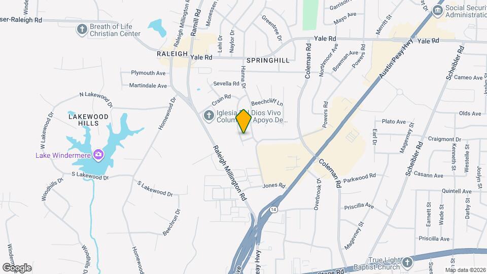 Welcome to 2370 Fairbanks Street! Map and Location Details