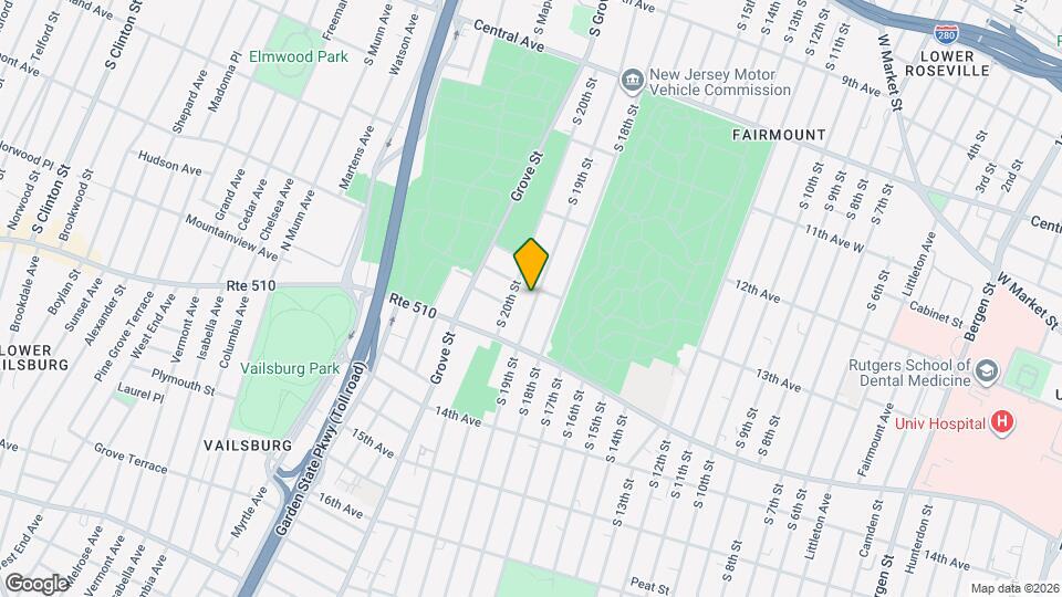 359 S 19th St Map and Location Details