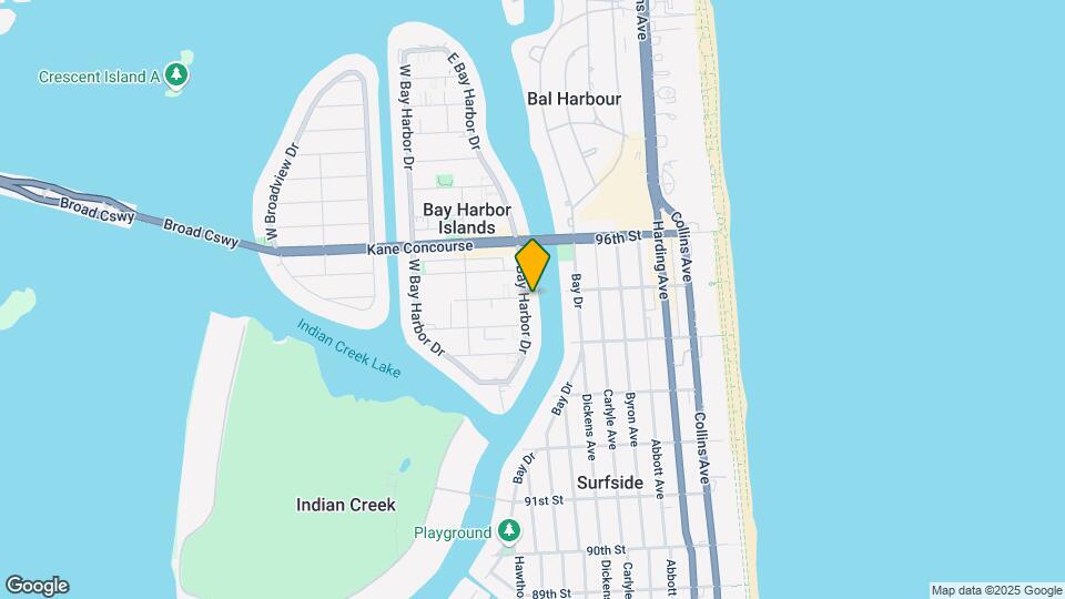 9381 E Bay Harbor Dr Map and Location Details