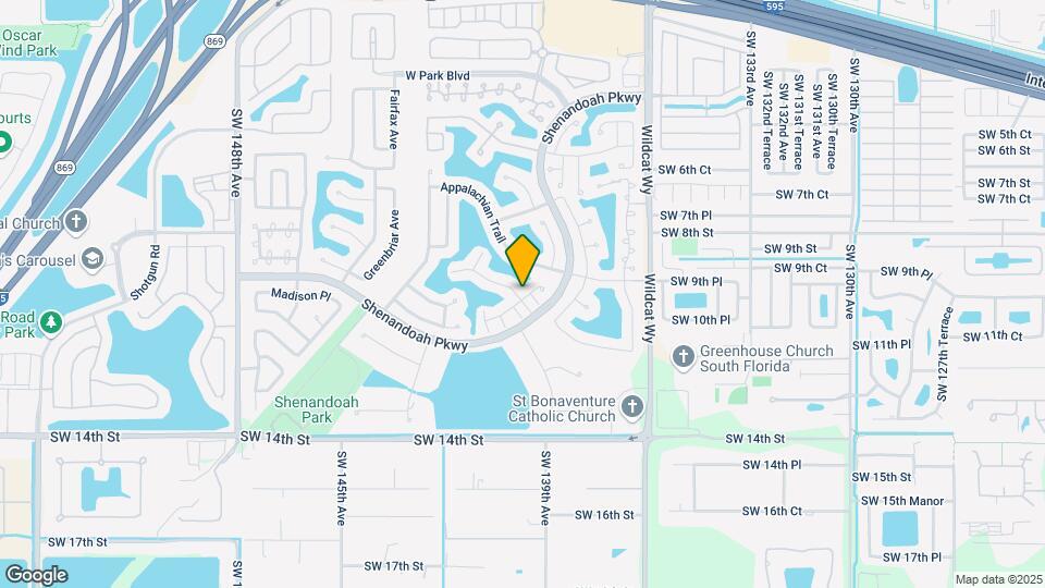 14001 Richwood Pl Map and Location Details