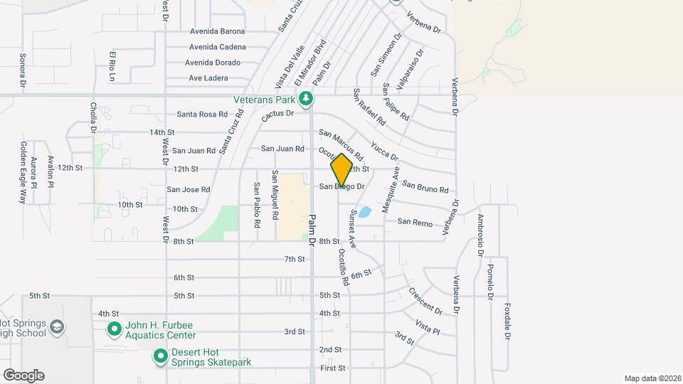 66613 San Diego Dr Mapa y Detalles de la Ubicación