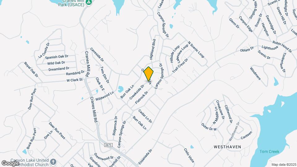 668 Creekside Dr Map and Location Details