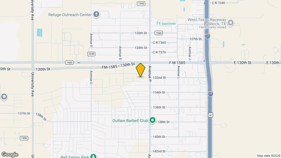 1625 132nd St Map and Location Details