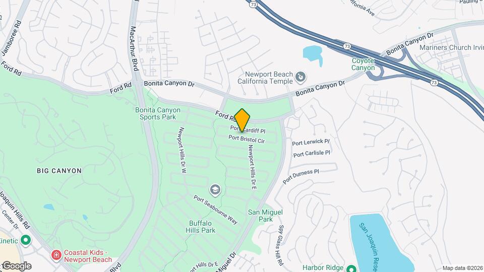 1954 Port Bristol Cir Map and Location Details