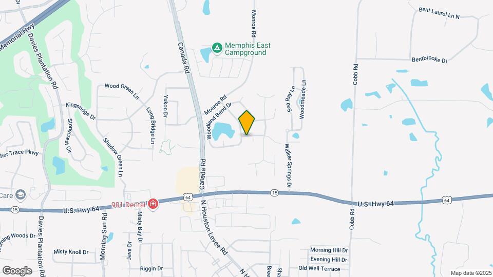 9997 Woodland Grove Dr Map and Location Details