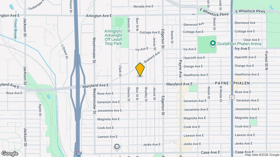 1220 Burr St N Map and Location Details