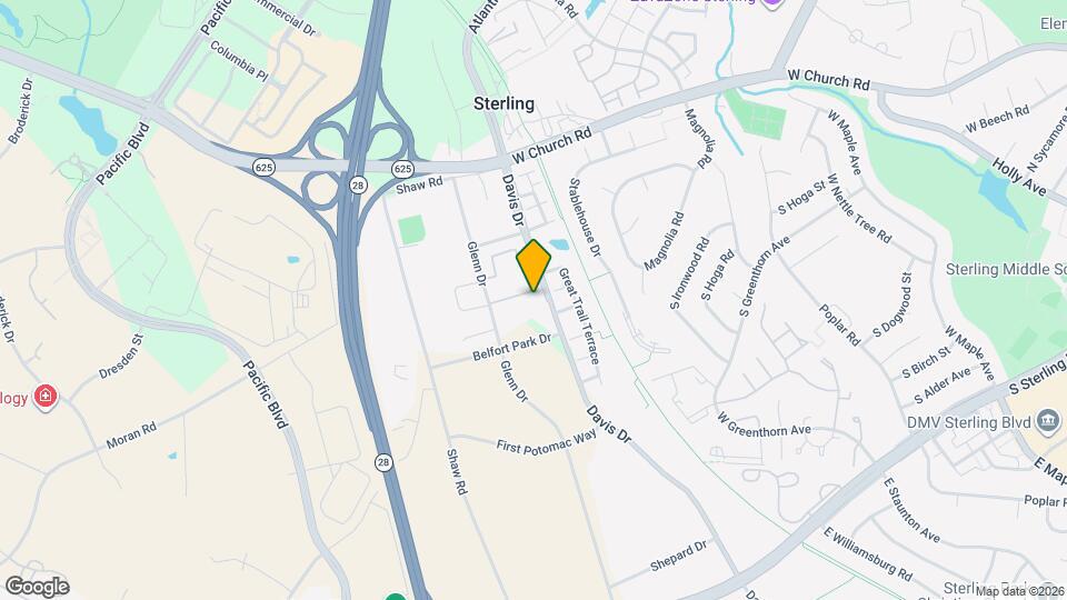 45414 Gable Square Map and Location Details