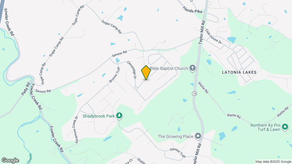 3125 Bridlerun Dr Mapa y Detalles de la Ubicación