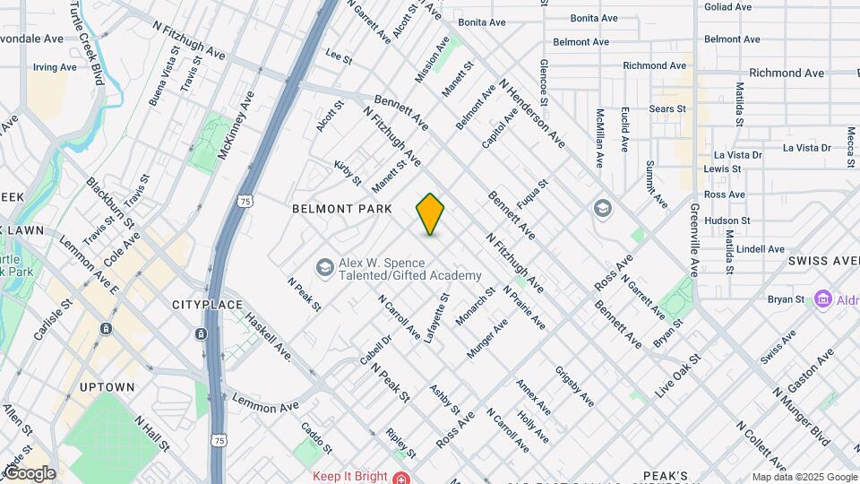2316 Kirby St Map and Location Details