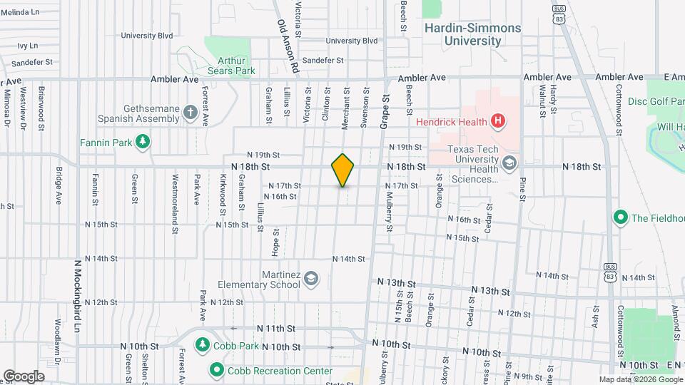 1789 N 17th St Map and Location Details