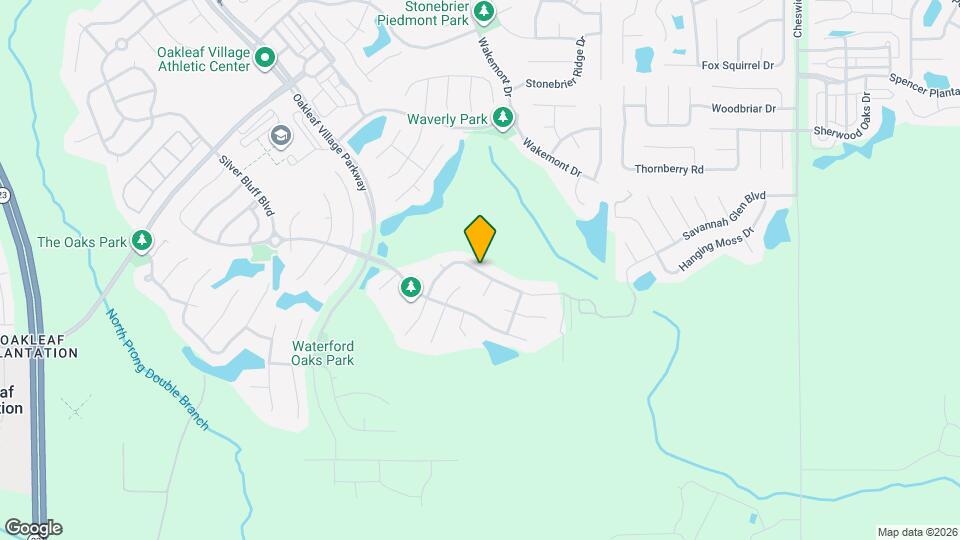 3155 Wandering Oaks Dr Mapa y Detalles de la Ubicación