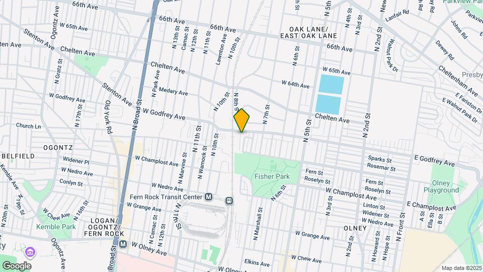 6142 N 8th St Map and Location Details