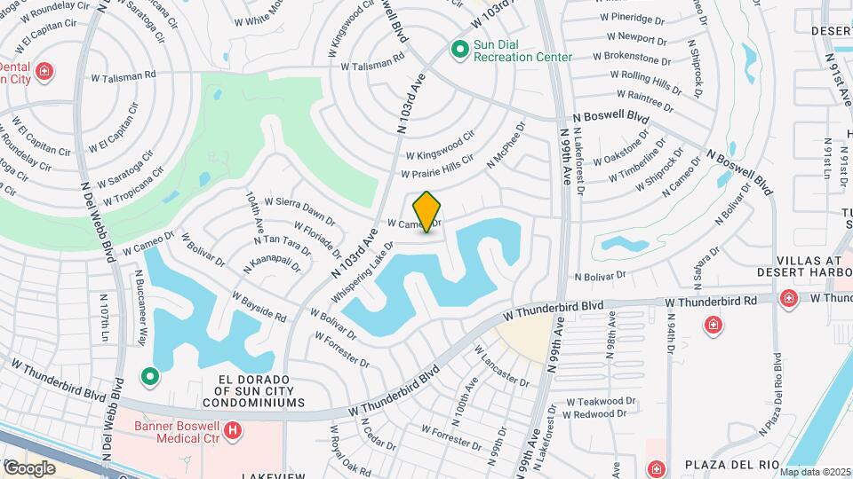 14022 Whispering Lake Dr Map and Location Details