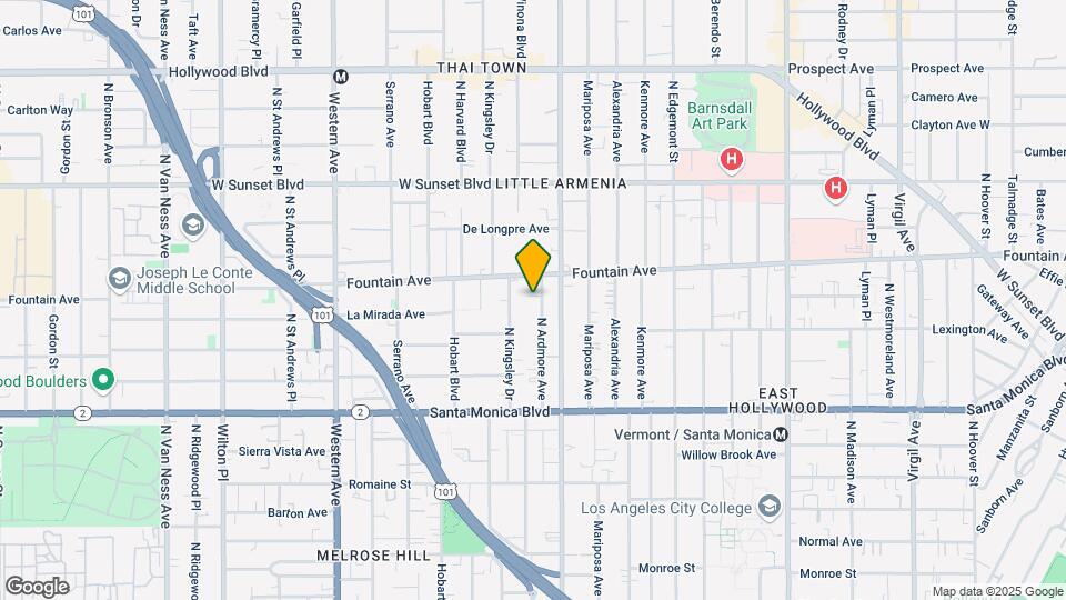1259 Ardmore Ave Map and Location Details