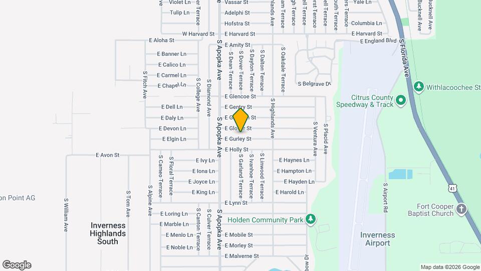 6401 E Gurley St Map and Location Details